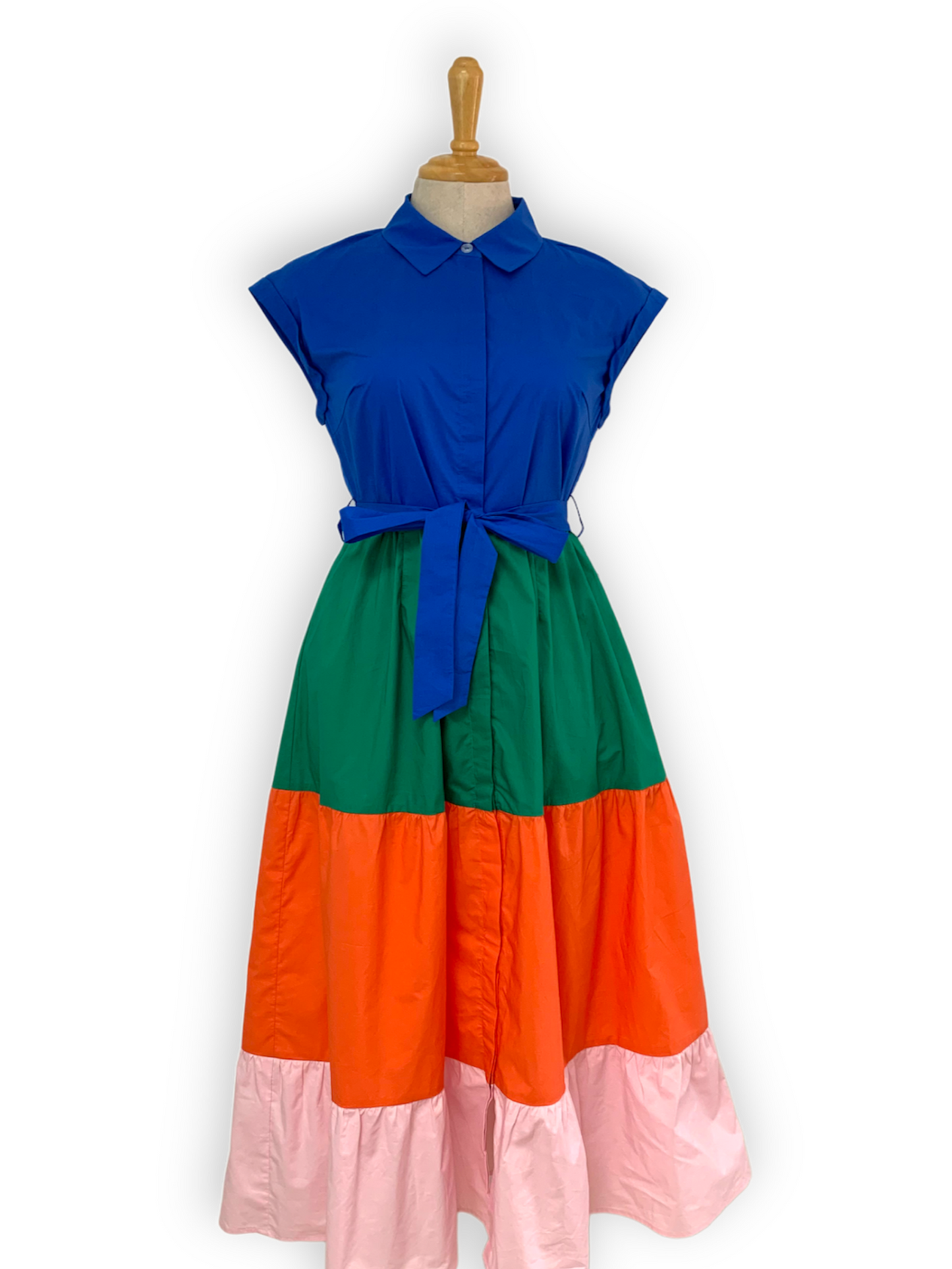 Marley Dress - block colour