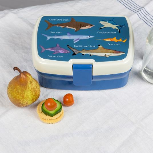 Sharks Lunch Box With Tray