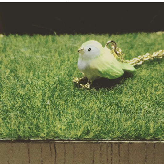 Handmade Bird Earring and Necklace