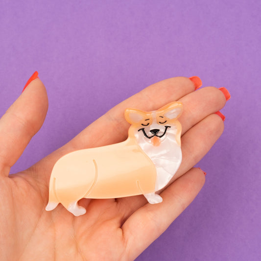 Coucou Suzette Corgi Hair Claw