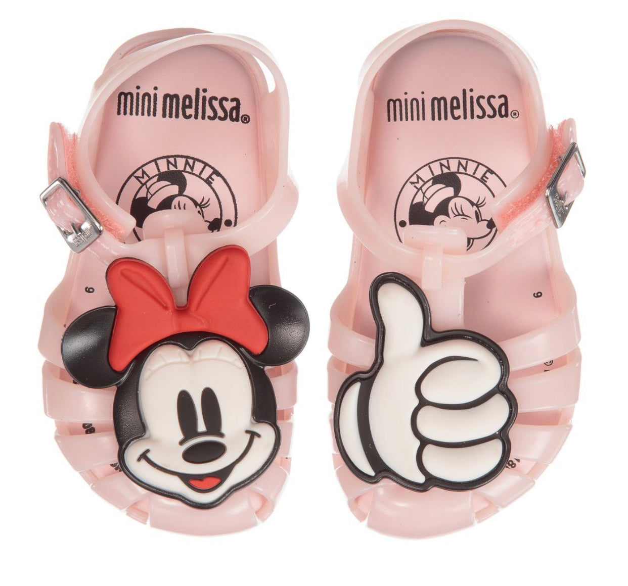 MIni Melissa Aranha + Disney (light pink)