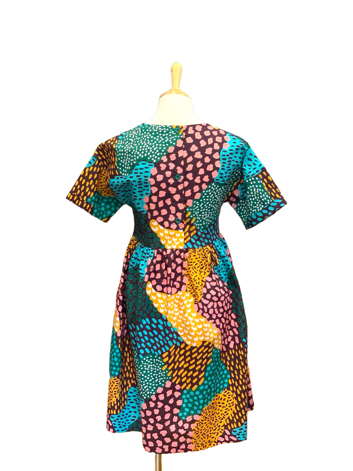 Molly Dress - Wild Abstract