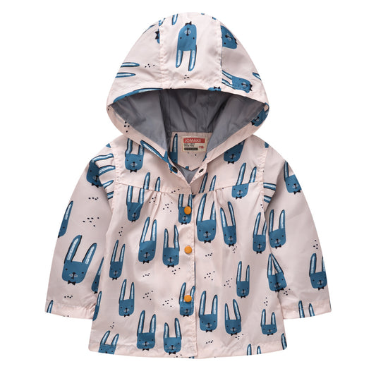 Bunny windbreaker kids jacket (Last One / 4-5 yrs old)