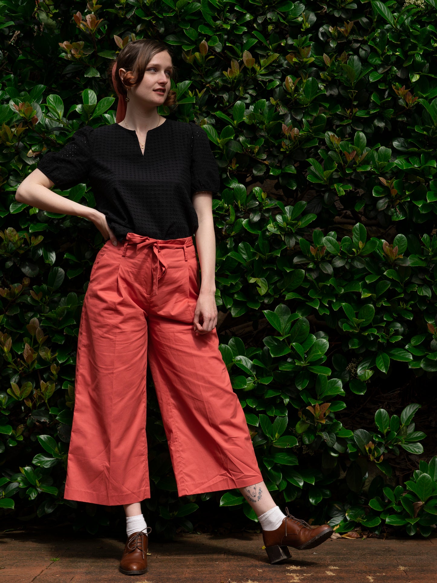 Zoey Pants - Red