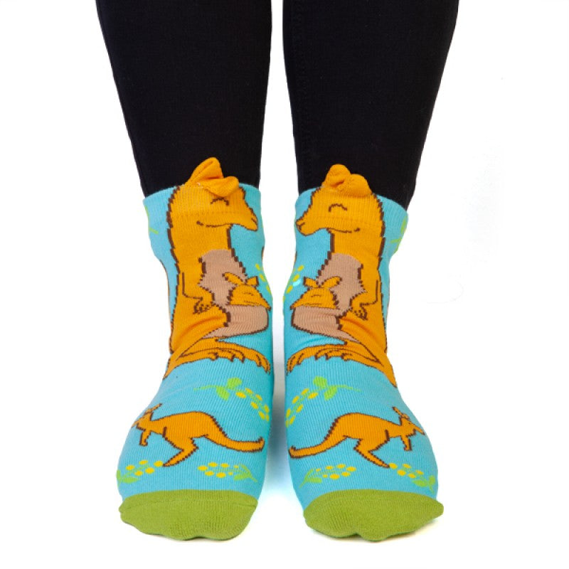 Feet speak socks Kangaroo