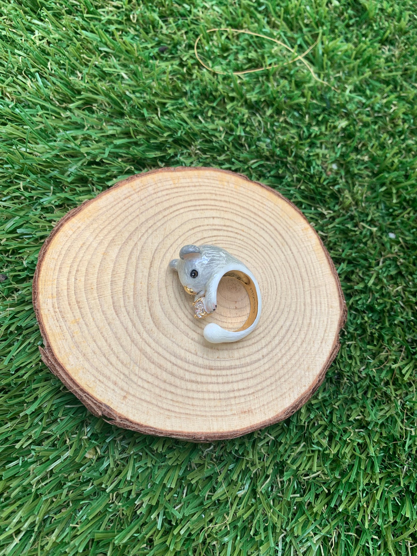 Handmade Koala Bling Bling Ring