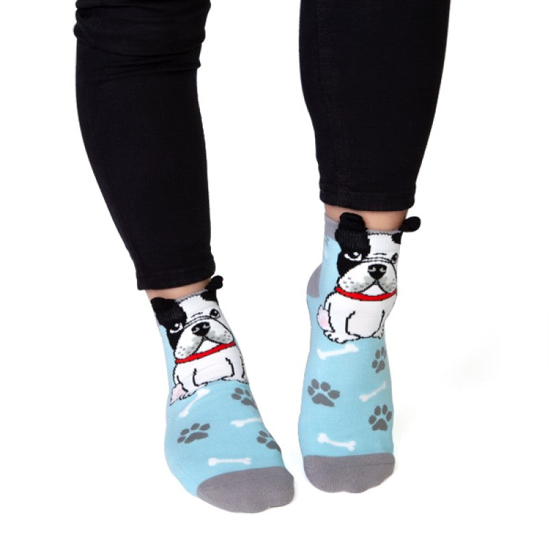 Feet speak socks French Bulldog