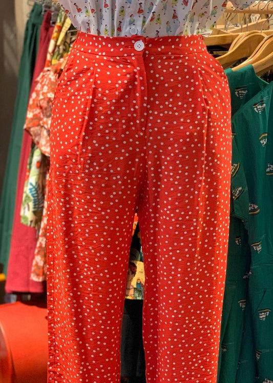 Darcy Capri Pants - Polkadot