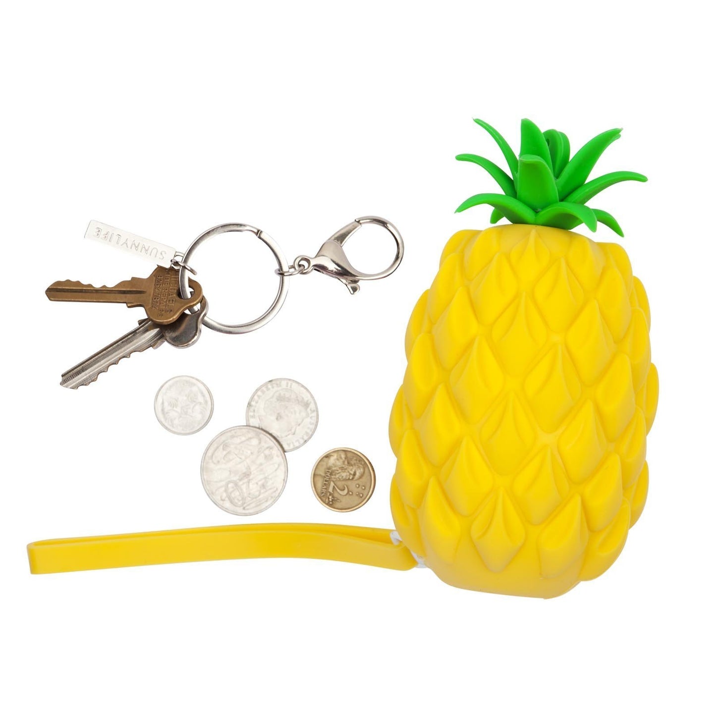 Sunnylife Pineapple silicone coin purse