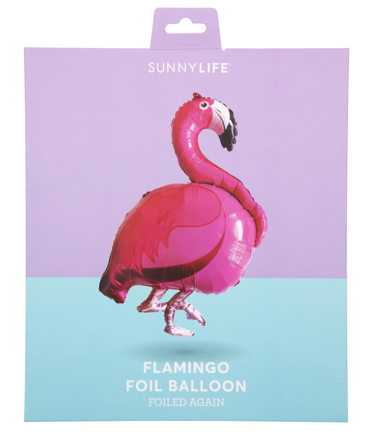 Flamingo foil balloon