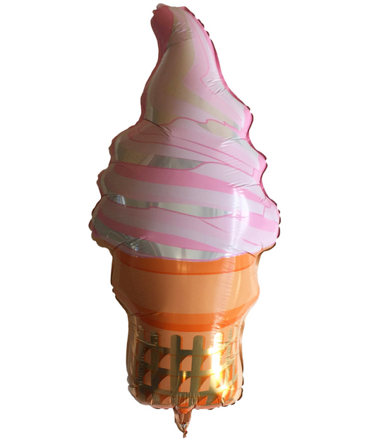 Ice cream foil balloon